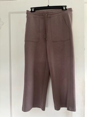 Quince Cloud Comfort High Rise Cropped Sweatpants